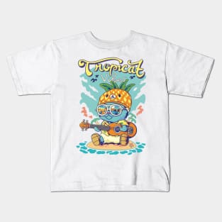 Tropical Vibes Kids T-Shirt